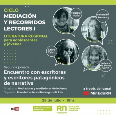 Encuentro con autores de la Editorial UNRN: llega la segunda reunión de «Mediación y recorridos lectores»